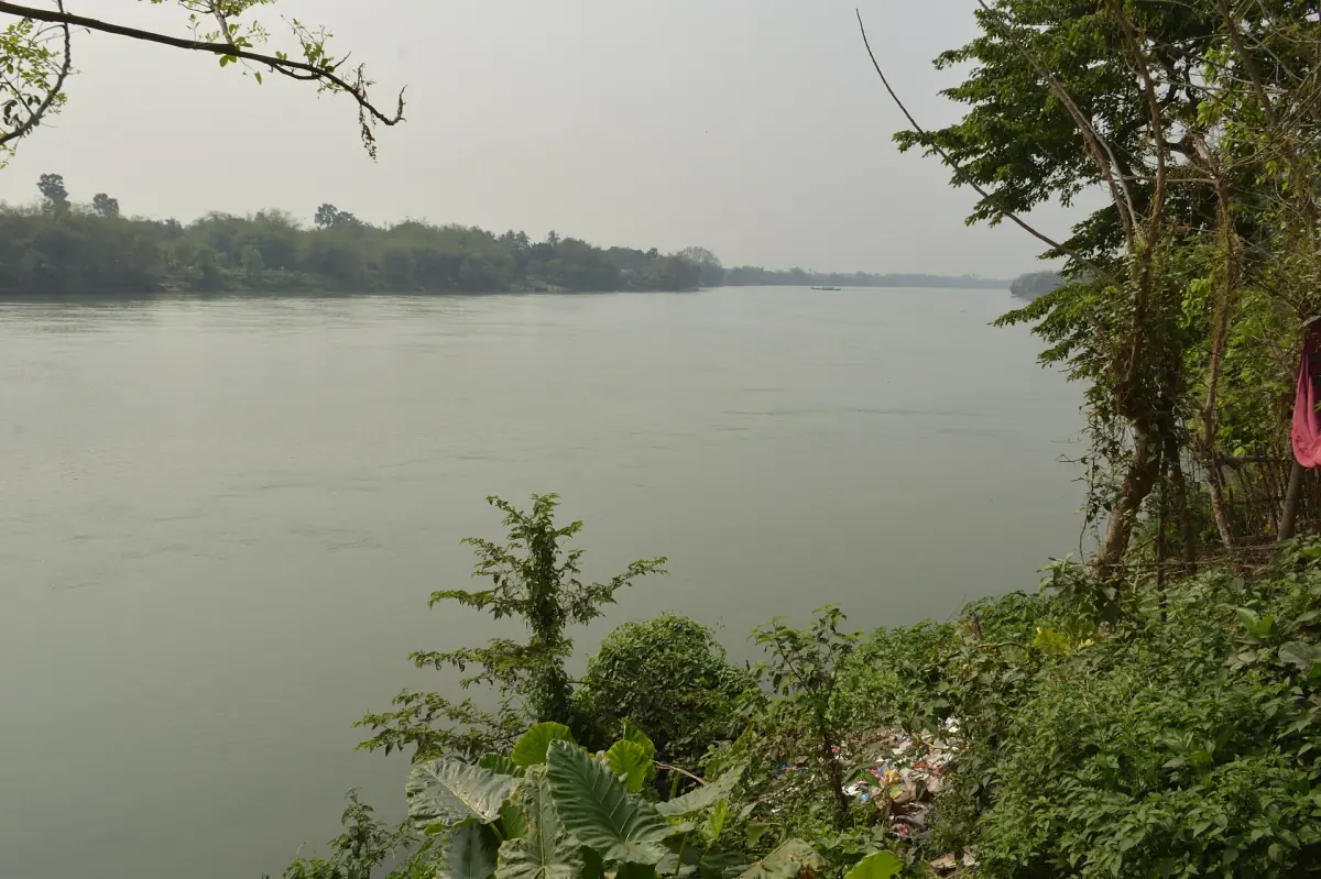 Der Bhagirathi bei Murshidabad