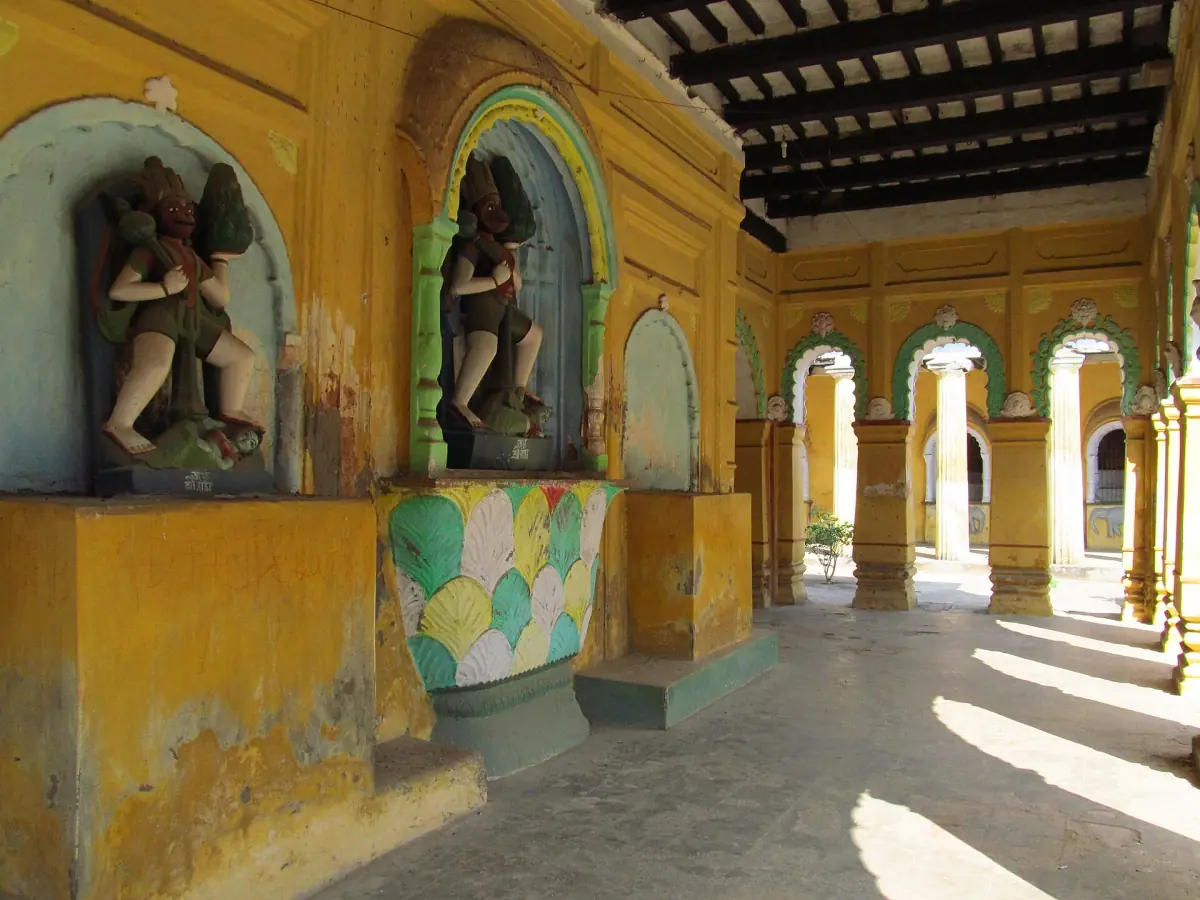 Inside Nashipur Rajbari